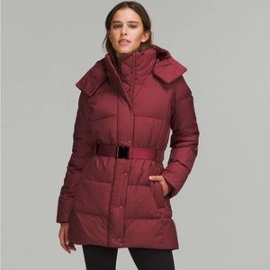 NWT Lululemon Winder Puff Waist Jacket Coat size 6